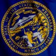 Nebraska Flag Closeup
