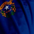 Nevada Flag Closeup