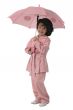 pink girl with umbrella