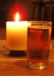 Beer and candle
