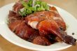 Roast duck slices