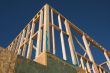 Construction Home Framing Abstract