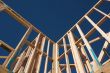 Construction Home Framing Abstract