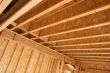 Construction Home Framing Abstract