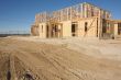 Construction Home Framing Abstract