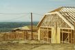 Construction Home Framing Abstract