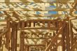 Construction Home Framing Abstract