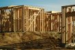 Construction Home Framing Abstract