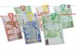 Euro banknotes