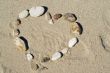 Heart On The Beach