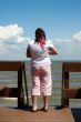 Girl On The Dock