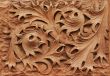 Ornate Wall Stone Carving