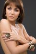 retro jewelry woman