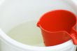 bucket of water