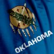 Oklahoma Flag Closeup