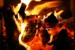 flame of campfire