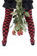 rose and funny stocking