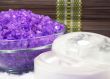 Sea salt for baths and cream