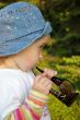 Little girl and sunglasses