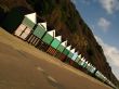 dynamic diagonal beach huts