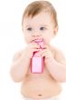 baby with cell phone