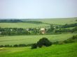 english countryside and summer sky
