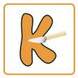 alphabet for children education (K)