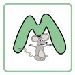 alphabet for children education (M)