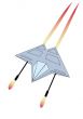 a guided spaceship