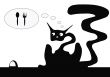 Hungry cat