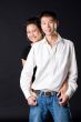 loving young couple smiling