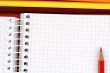 Pencil and agenda