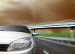Car on the highway