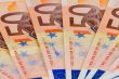 A fan of 50 Euro bank