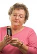 Senior Woman Using Cell Phone
