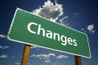 Changes Road Sign