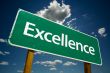 Excellence Road Sign