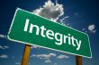 Integrity Road Sign