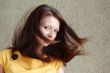 Flying hair