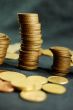 Pile of coins