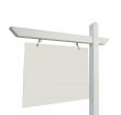 Blank Real Estate Sign Isolated