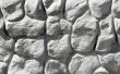 White stones wall