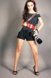 Fashion girl posing with camera
