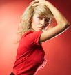 Fashion girl posing