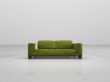 green sofa
