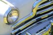 White Vintage Car