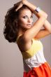 Fashion girl posing