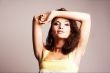 Fashion girl posing