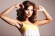 Fashion girl posing