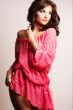 brunette girl posing in studio